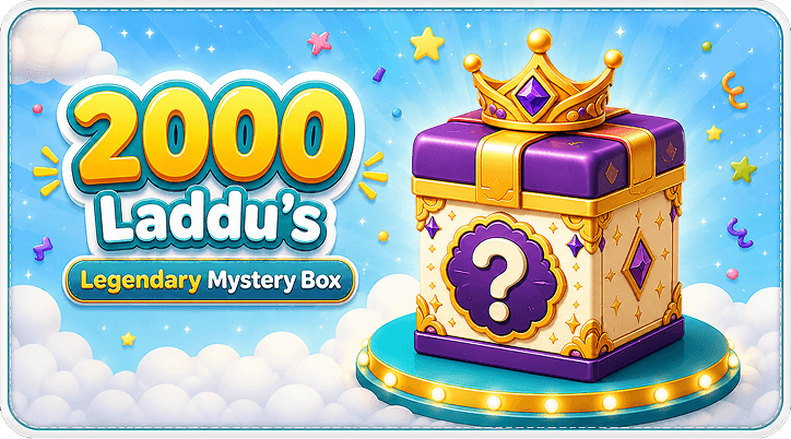 2000 laddus — Legendary Mystery Box