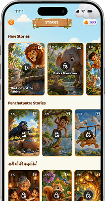 Stories screen